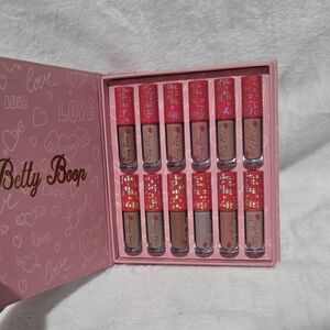 Betty Boop Lipstick Set - Red and Nude Shades